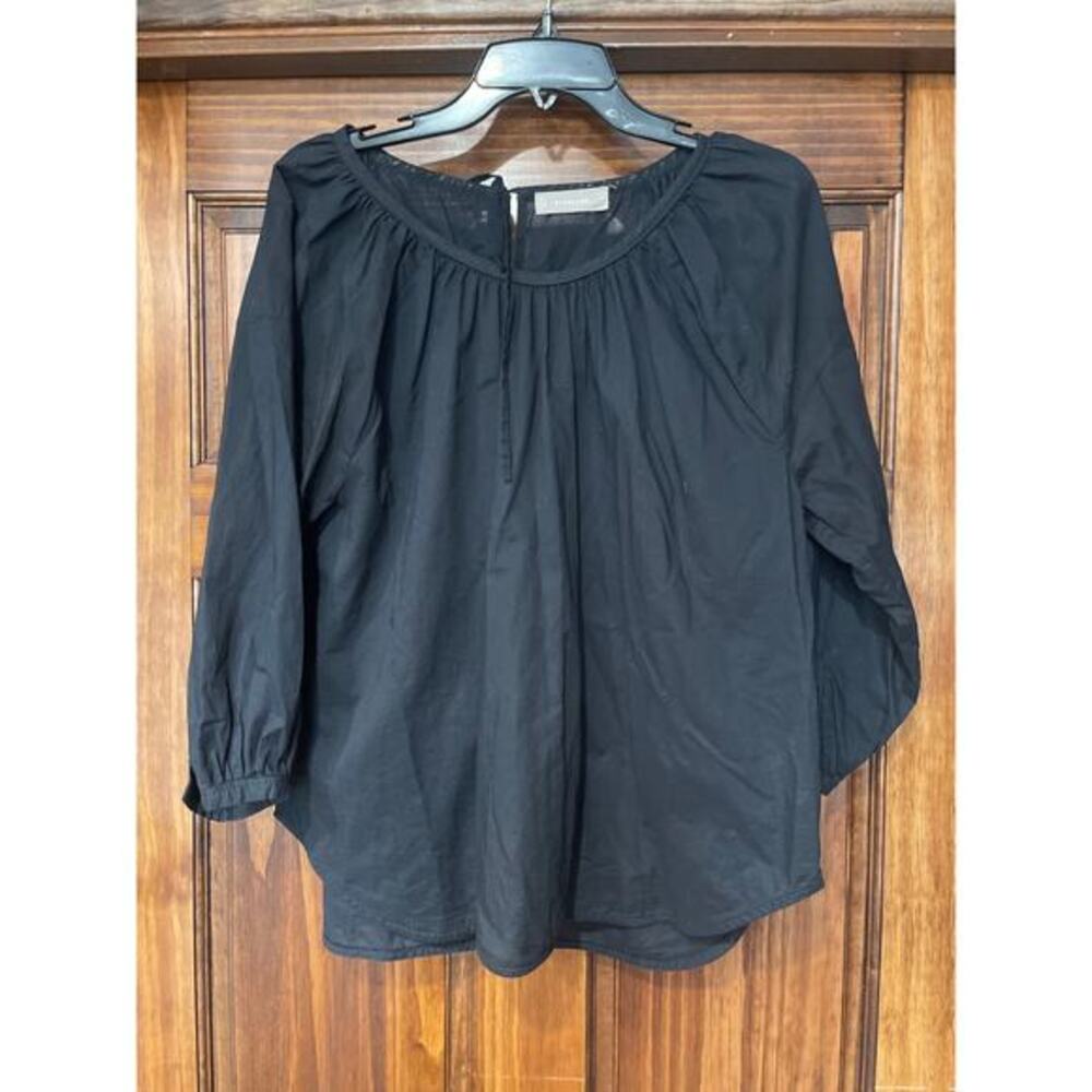 Everlane cotton Blouse 3/4 sleeve size 4